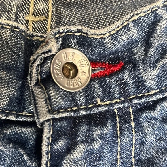 Vintage JNCO Jeans Flare Classic Blue Jeans sz 7